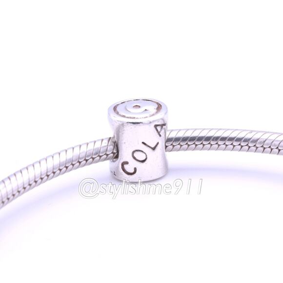 RARE Authentic PANDORA Cola Charm- 790245 - Picture 4 of 10